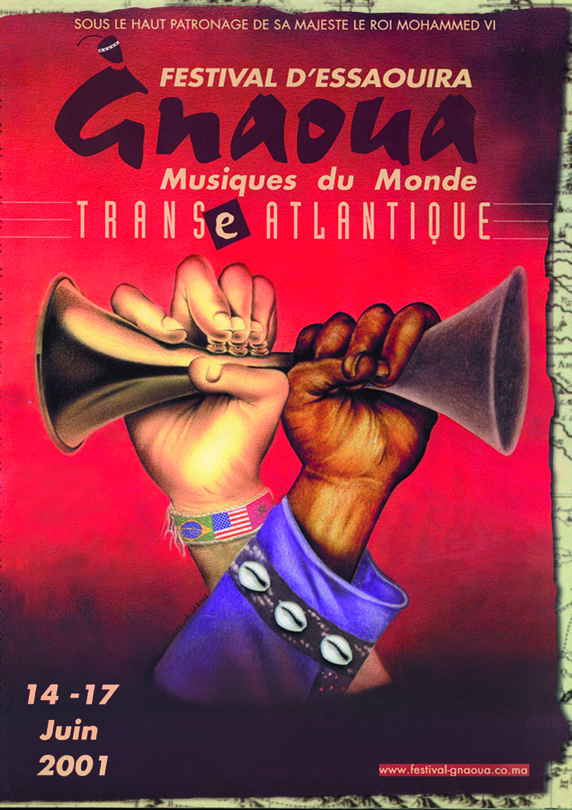 AFFICHE GNAOUA 2001